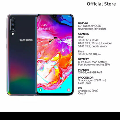 Samsung a70 price in south Africa